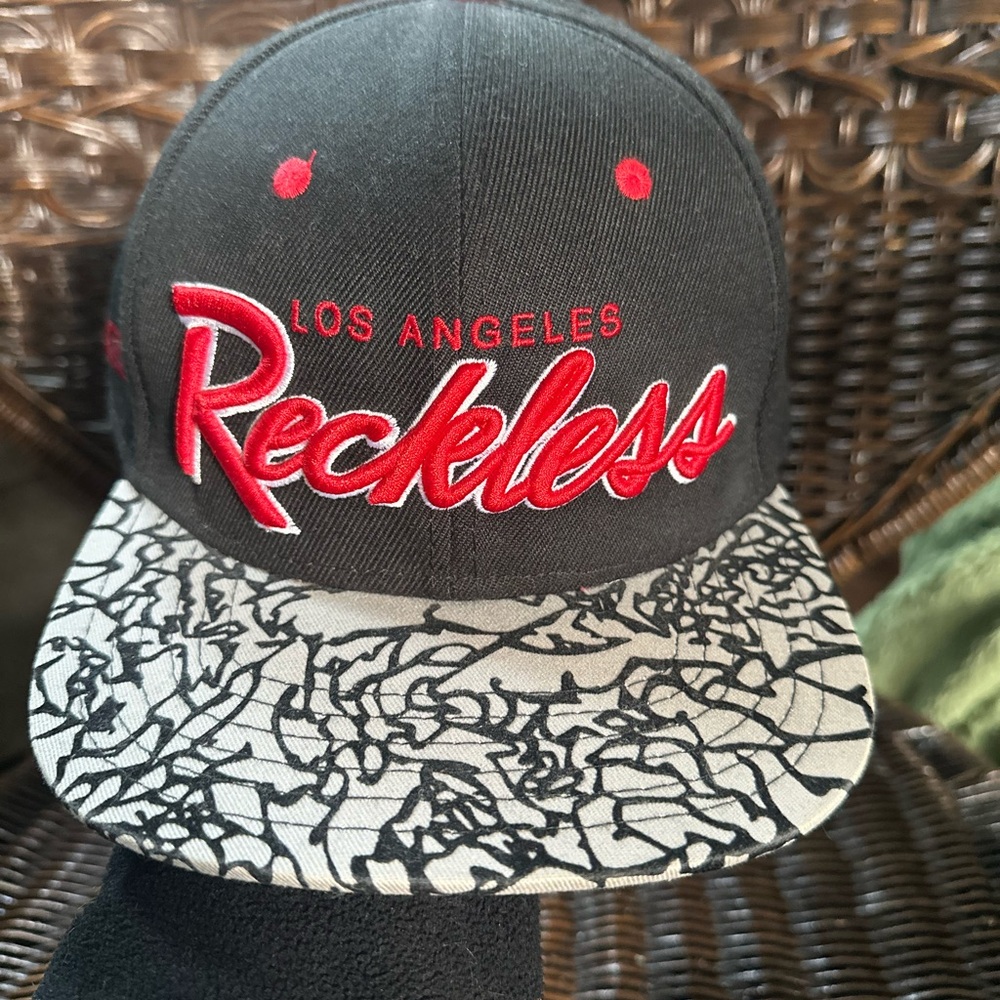 Young & Reckless Black and Red Hat